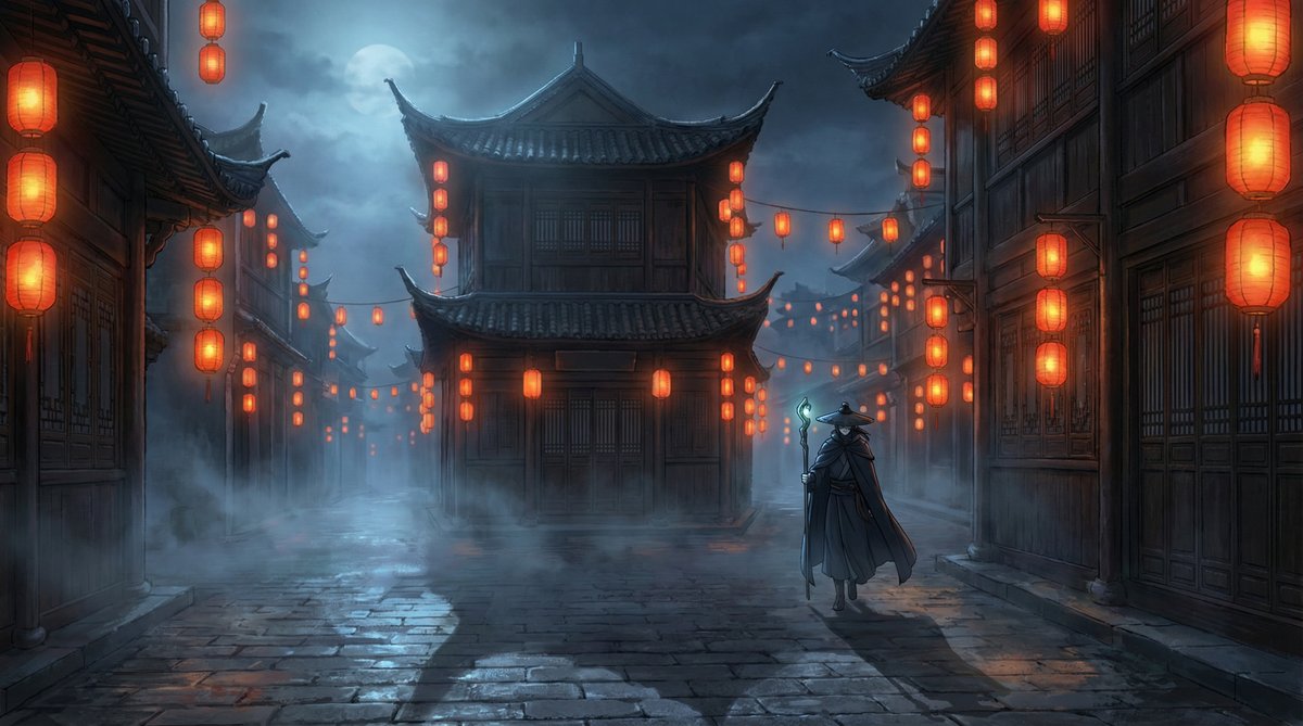 国产自拍原创视频-夜行古城